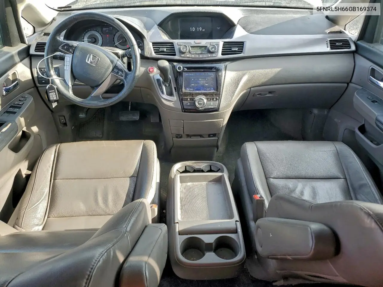 5FNRL5H66GB169374 2016 Honda Odyssey Exl