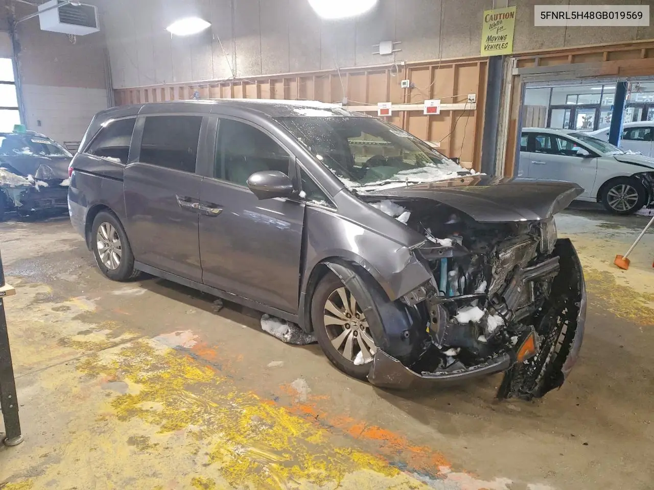 5FNRL5H48GB019569 2016 Honda Odyssey Ex