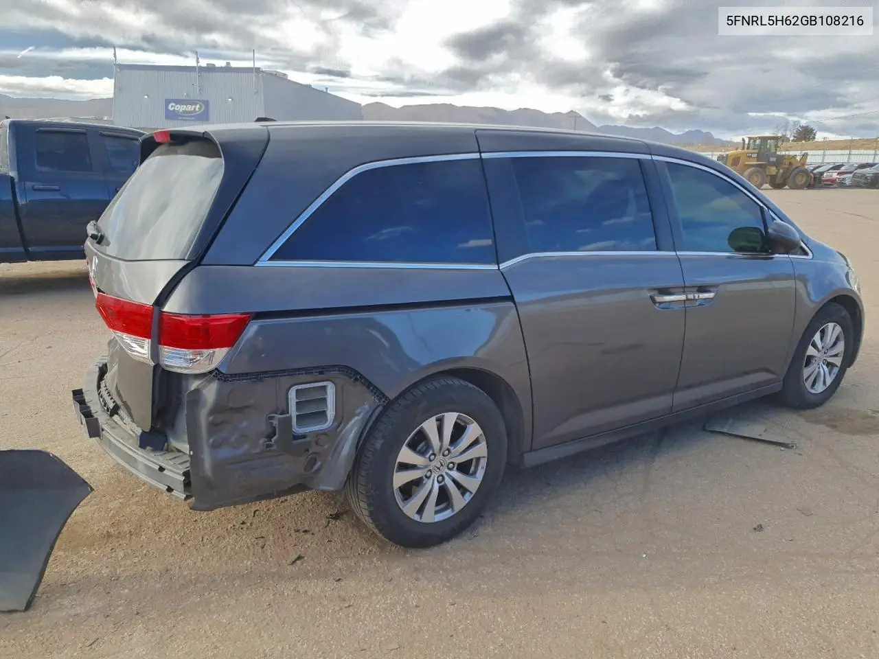 5FNRL5H62GB108216 2016 Honda Odyssey Exl
