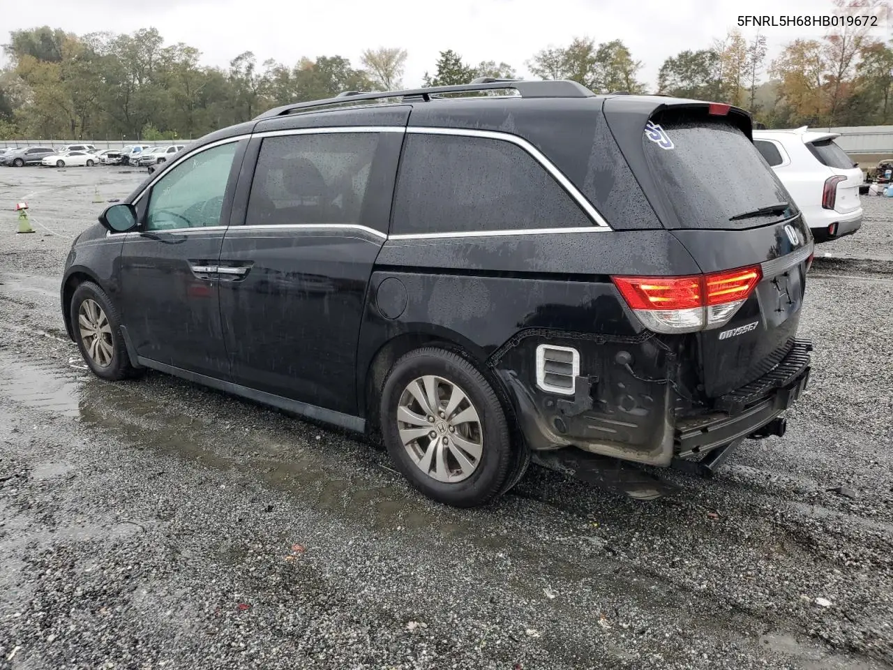 5FNRL5H68HB019672 2017 Honda Odyssey Exl