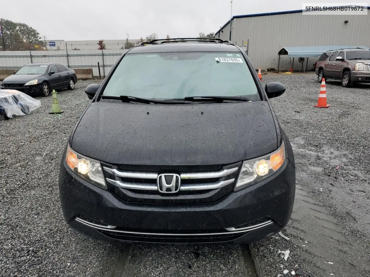 5FNRL5H68HB019672 2017 Honda Odyssey Exl