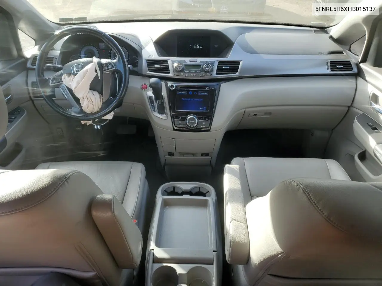 5FNRL5H6XHB015137 2017 Honda Odyssey Exl