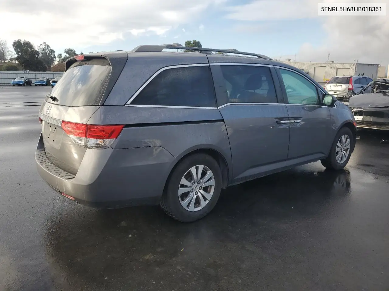 5FNRL5H68HB018361 2017 Honda Odyssey Exl
