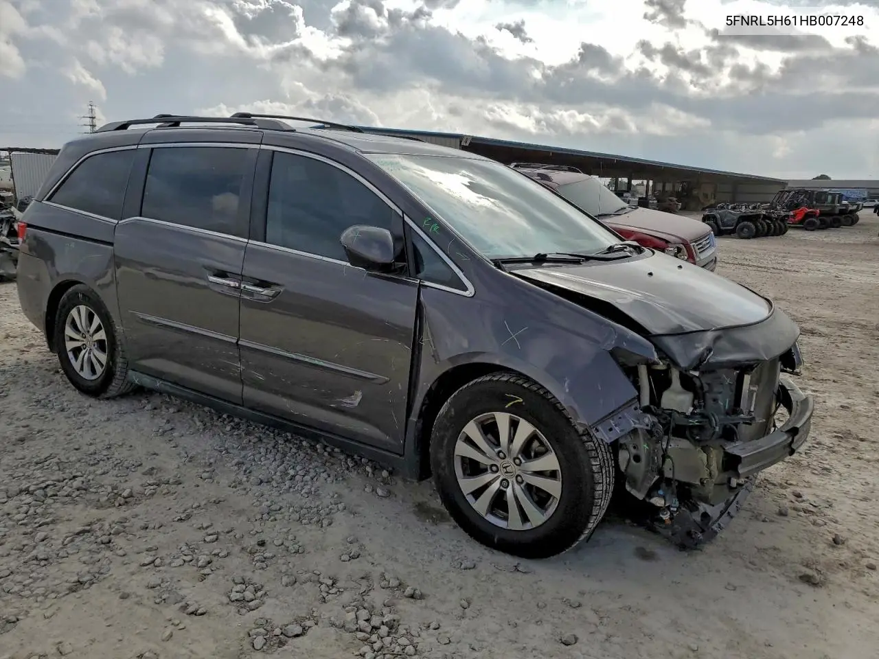 5FNRL5H61HB007248 2017 Honda Odyssey Exl