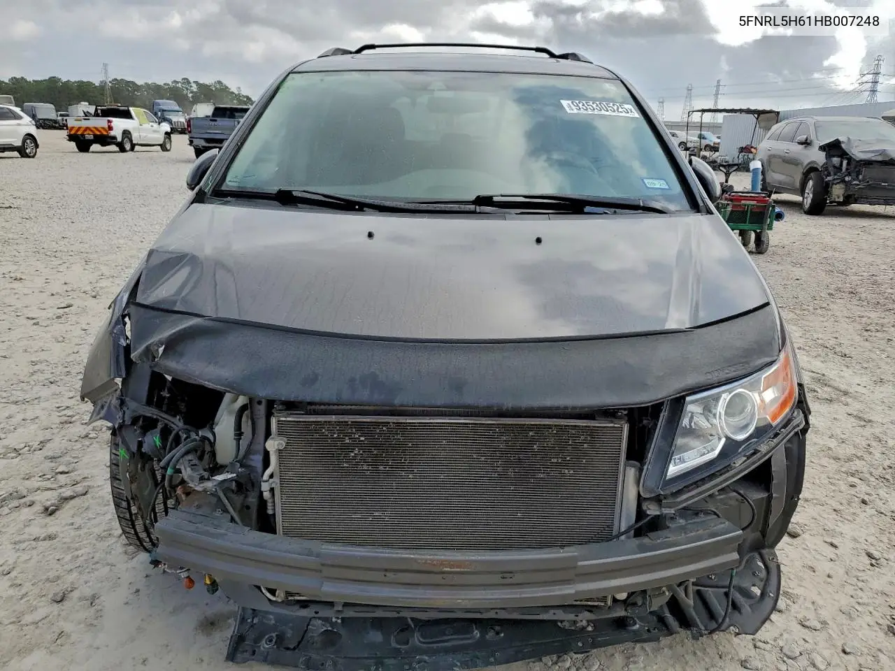 5FNRL5H61HB007248 2017 Honda Odyssey Exl