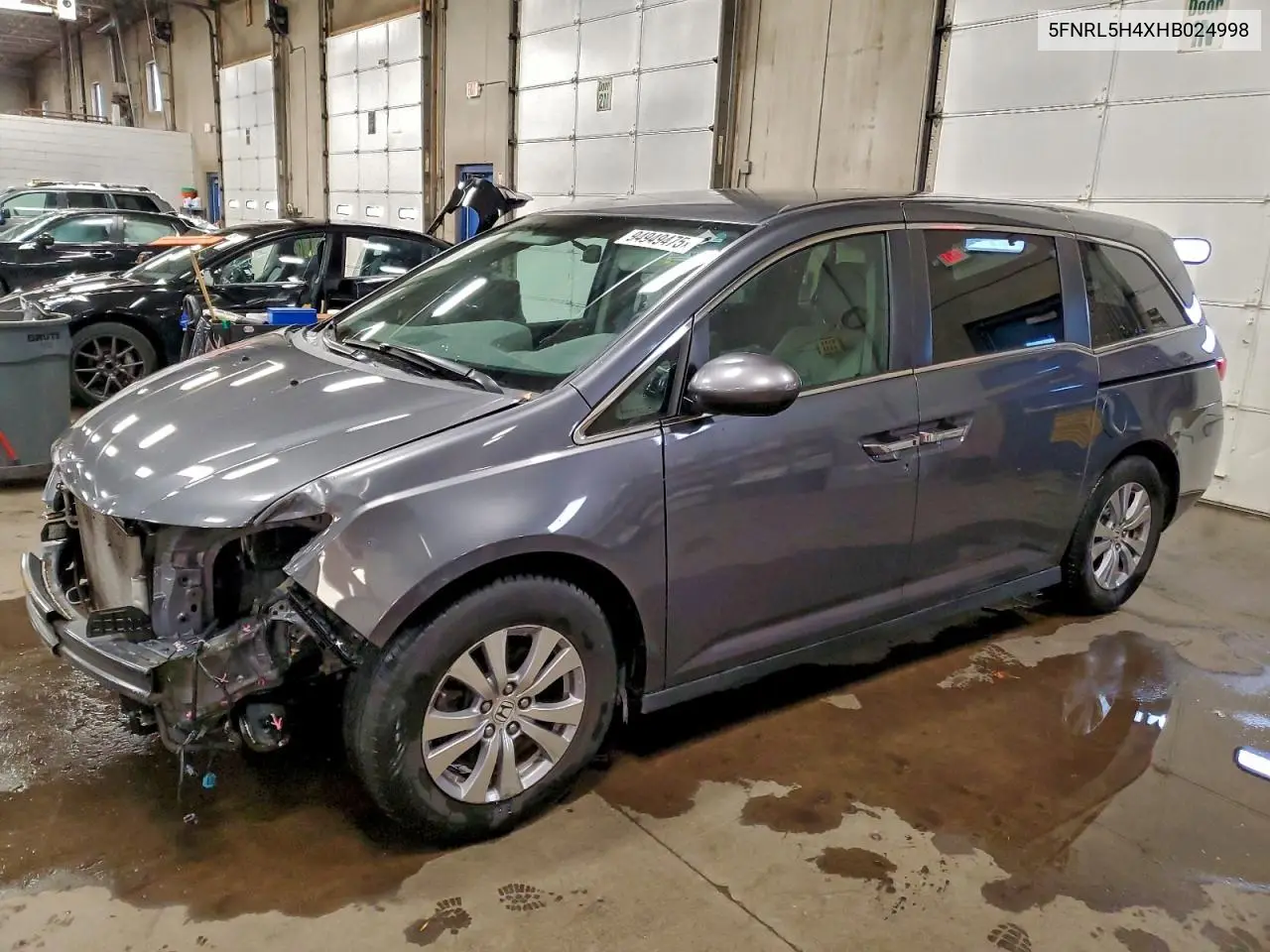 5FNRL5H4XHB024998 2017 Honda Odyssey Ex
