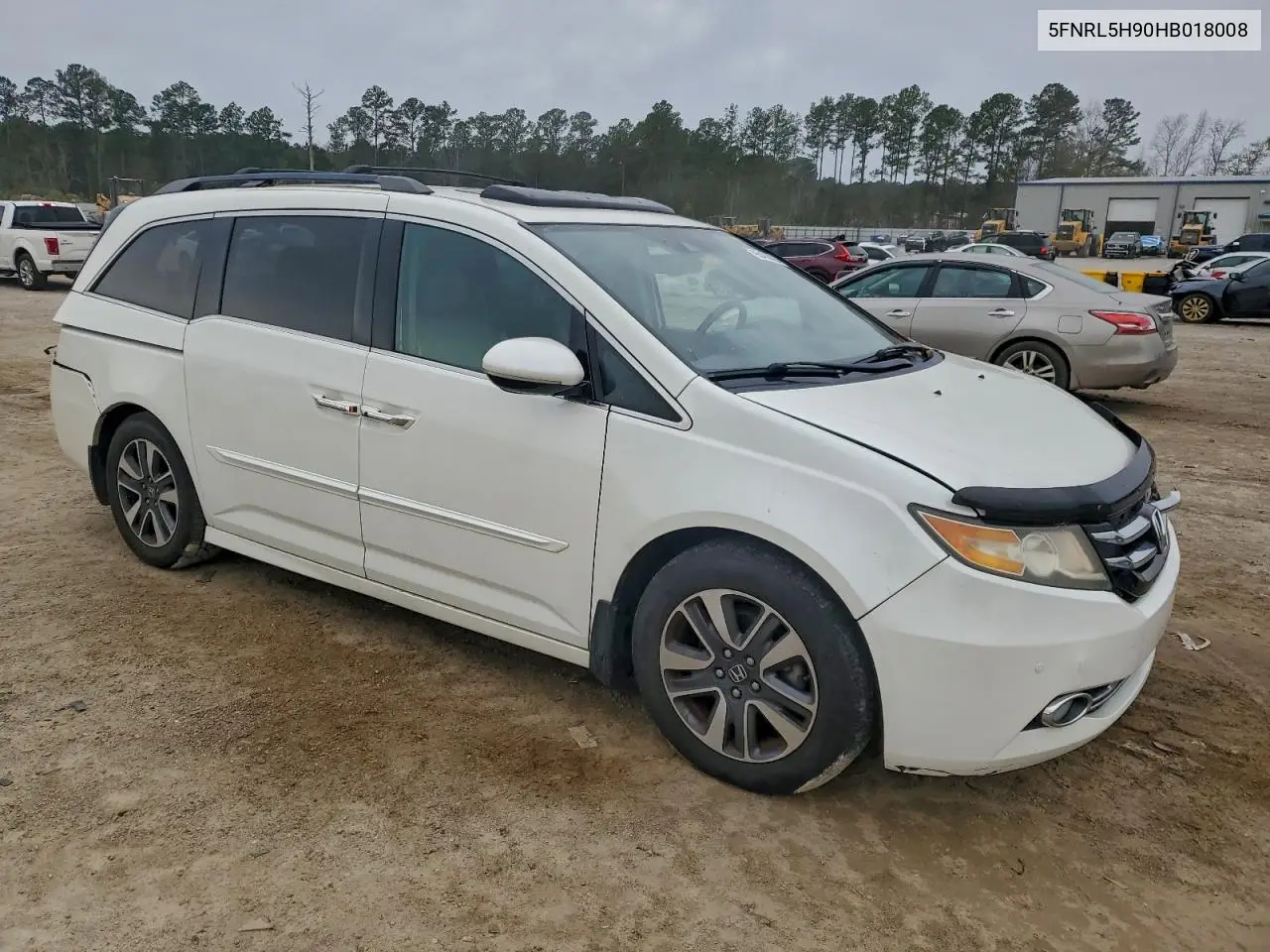 5FNRL5H90HB018008 2017 Honda Odyssey Touring