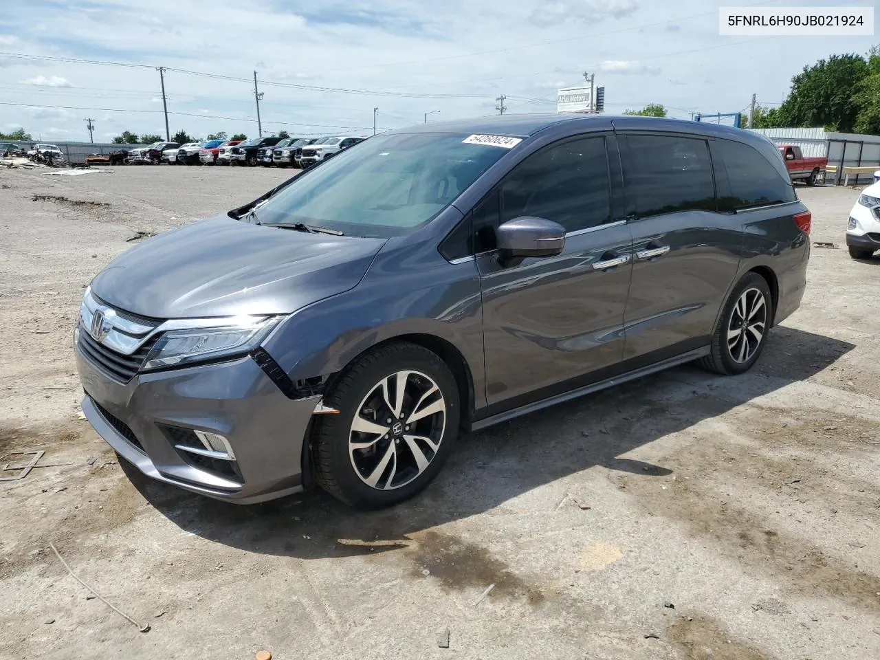 5FNRL6H90JB021924 2018 Honda Odyssey Elite