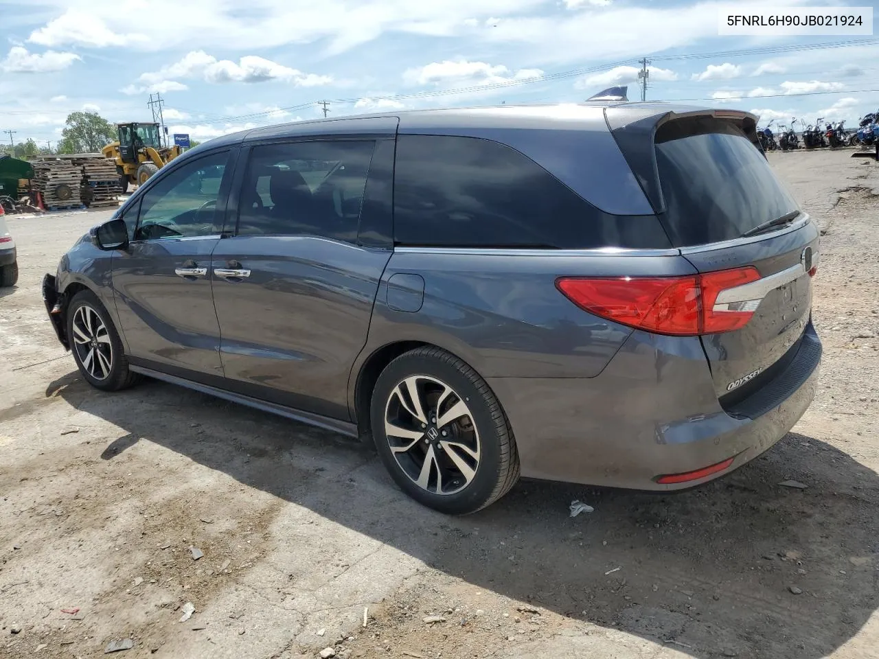 5FNRL6H90JB021924 2018 Honda Odyssey Elite