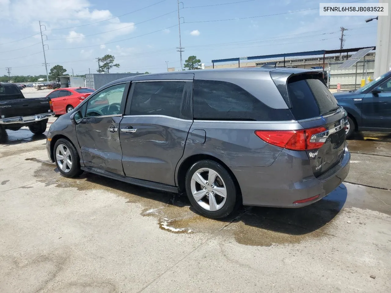 2018 Honda Odyssey Ex VIN: 5FNRL6H58JB083522 Lot: 56264014