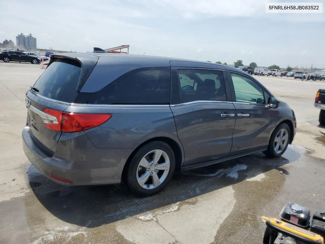 2018 Honda Odyssey Ex VIN: 5FNRL6H58JB083522 Lot: 56264014