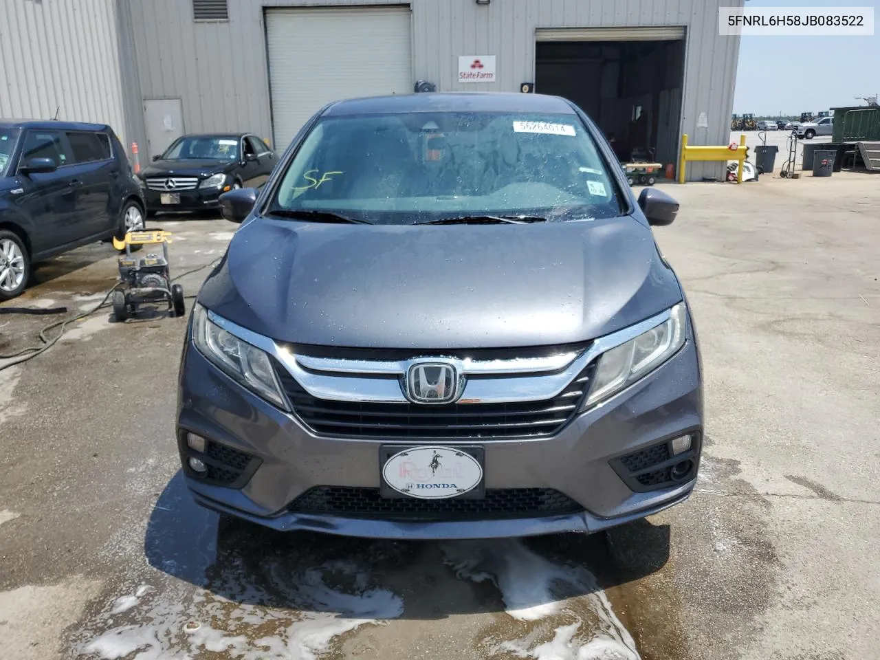 2018 Honda Odyssey Ex VIN: 5FNRL6H58JB083522 Lot: 56264014