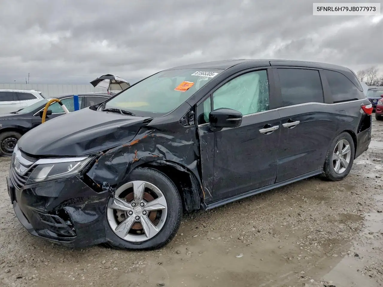 5FNRL6H79JB077973 2018 Honda Odyssey Exl