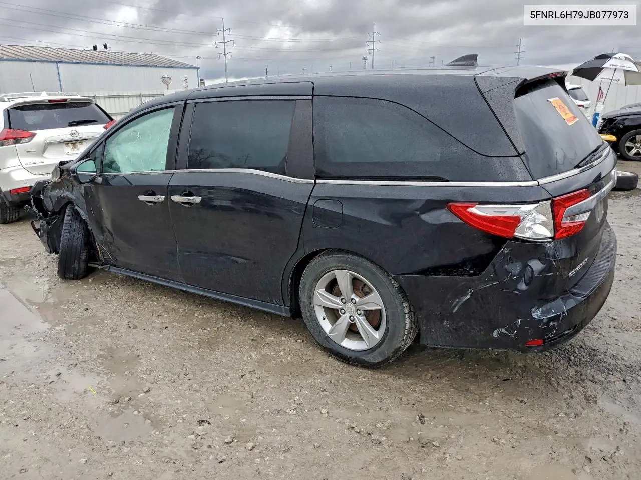 5FNRL6H79JB077973 2018 Honda Odyssey Exl