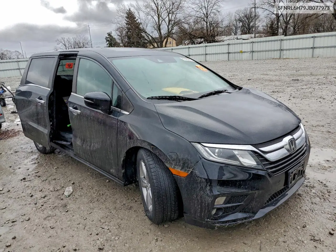 5FNRL6H79JB077973 2018 Honda Odyssey Exl