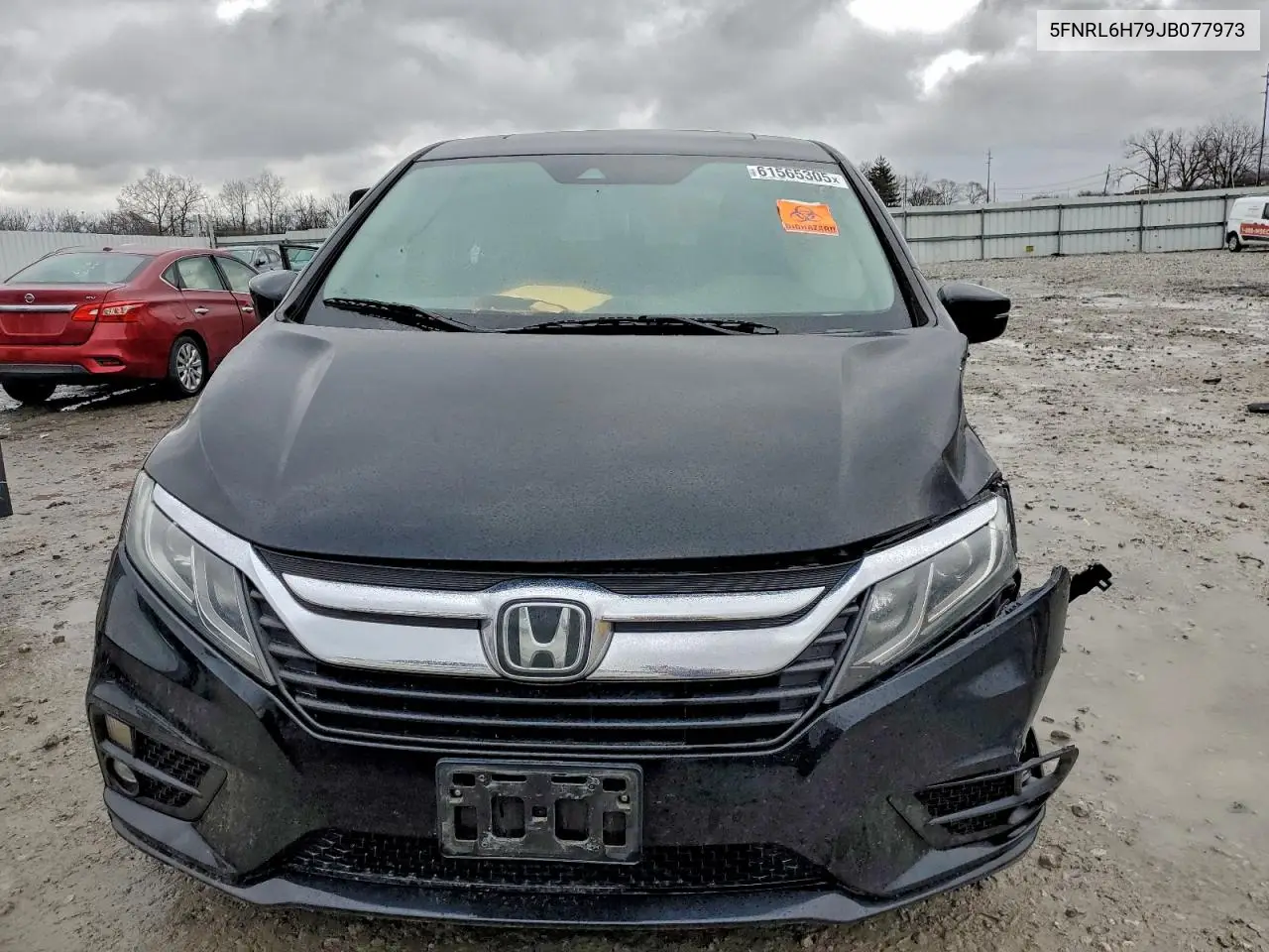 5FNRL6H79JB077973 2018 Honda Odyssey Exl