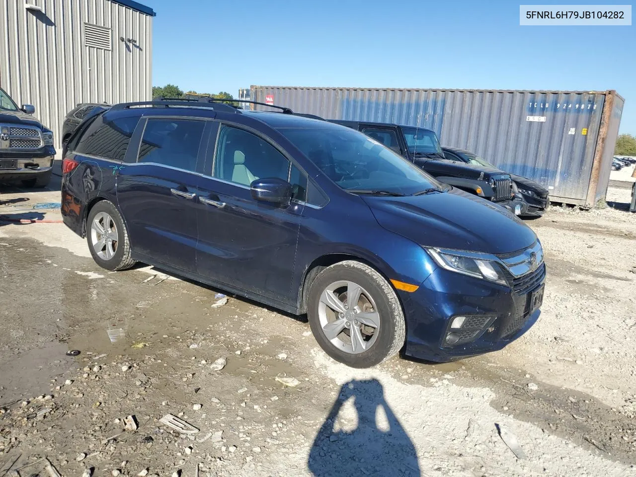 5FNRL6H79JB104282 2018 Honda Odyssey Exl