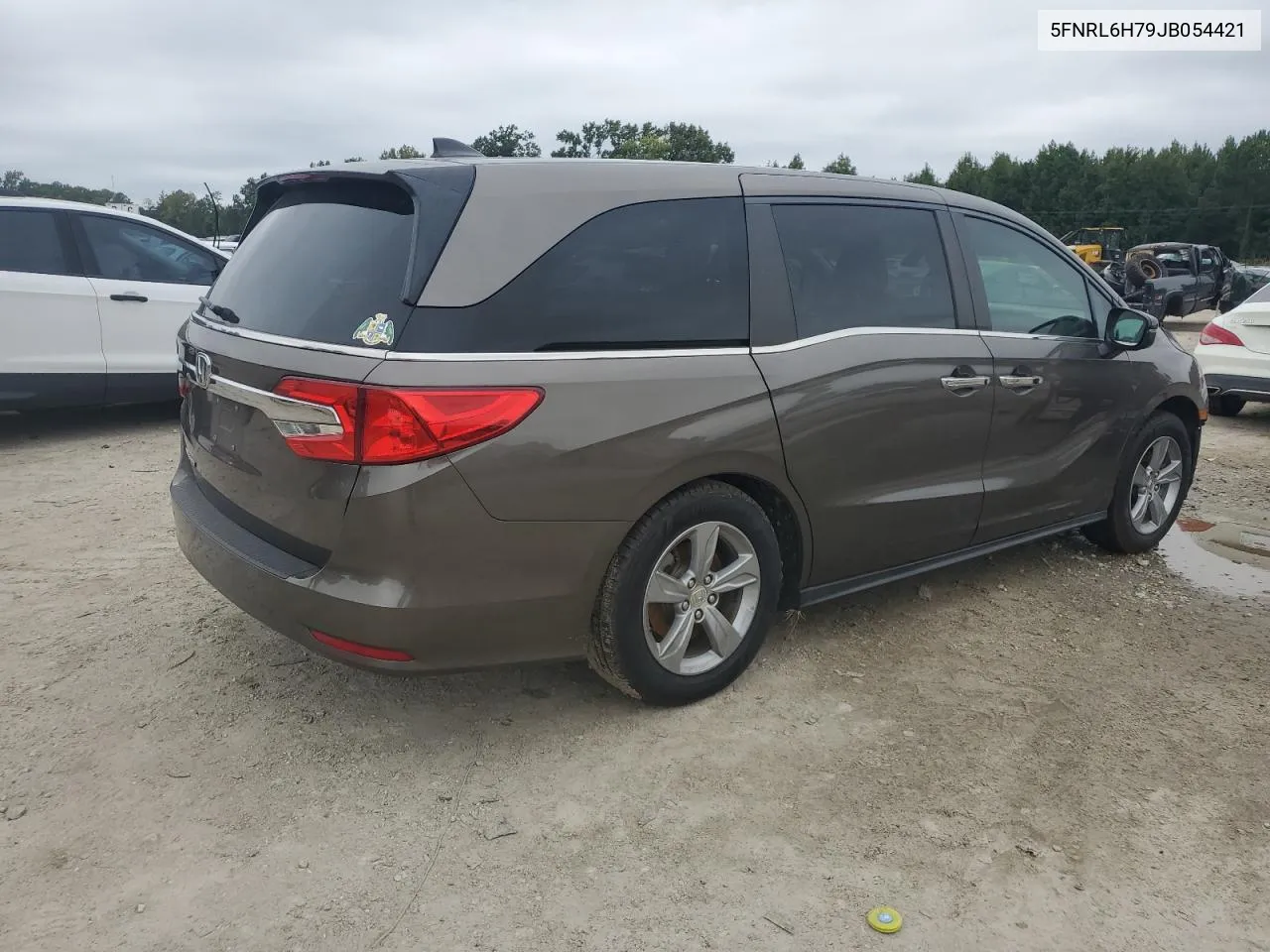 2018 Honda Odyssey Exl VIN: 5FNRL6H79JB054421 Lot: 71727244