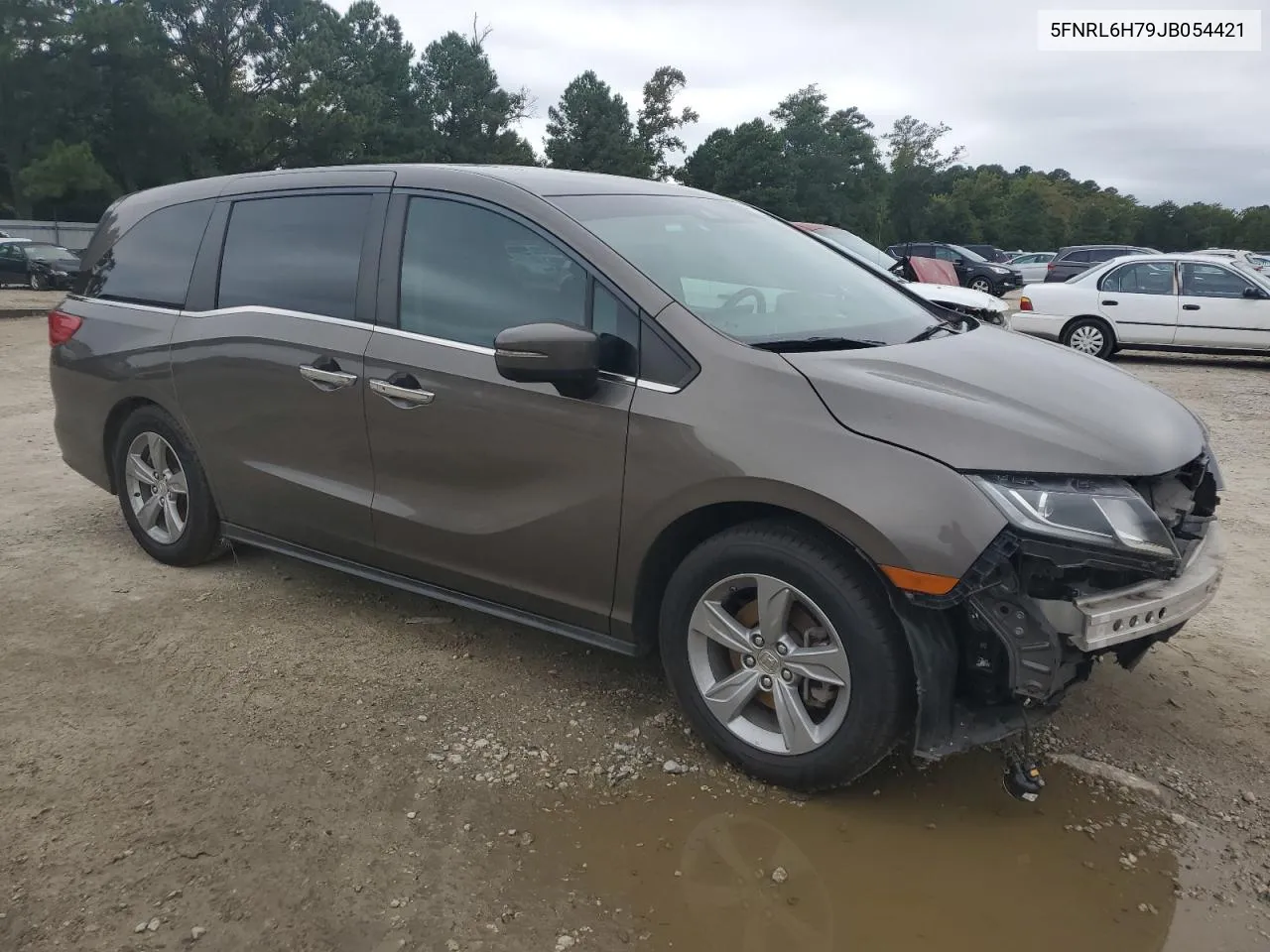 2018 Honda Odyssey Exl VIN: 5FNRL6H79JB054421 Lot: 71727244