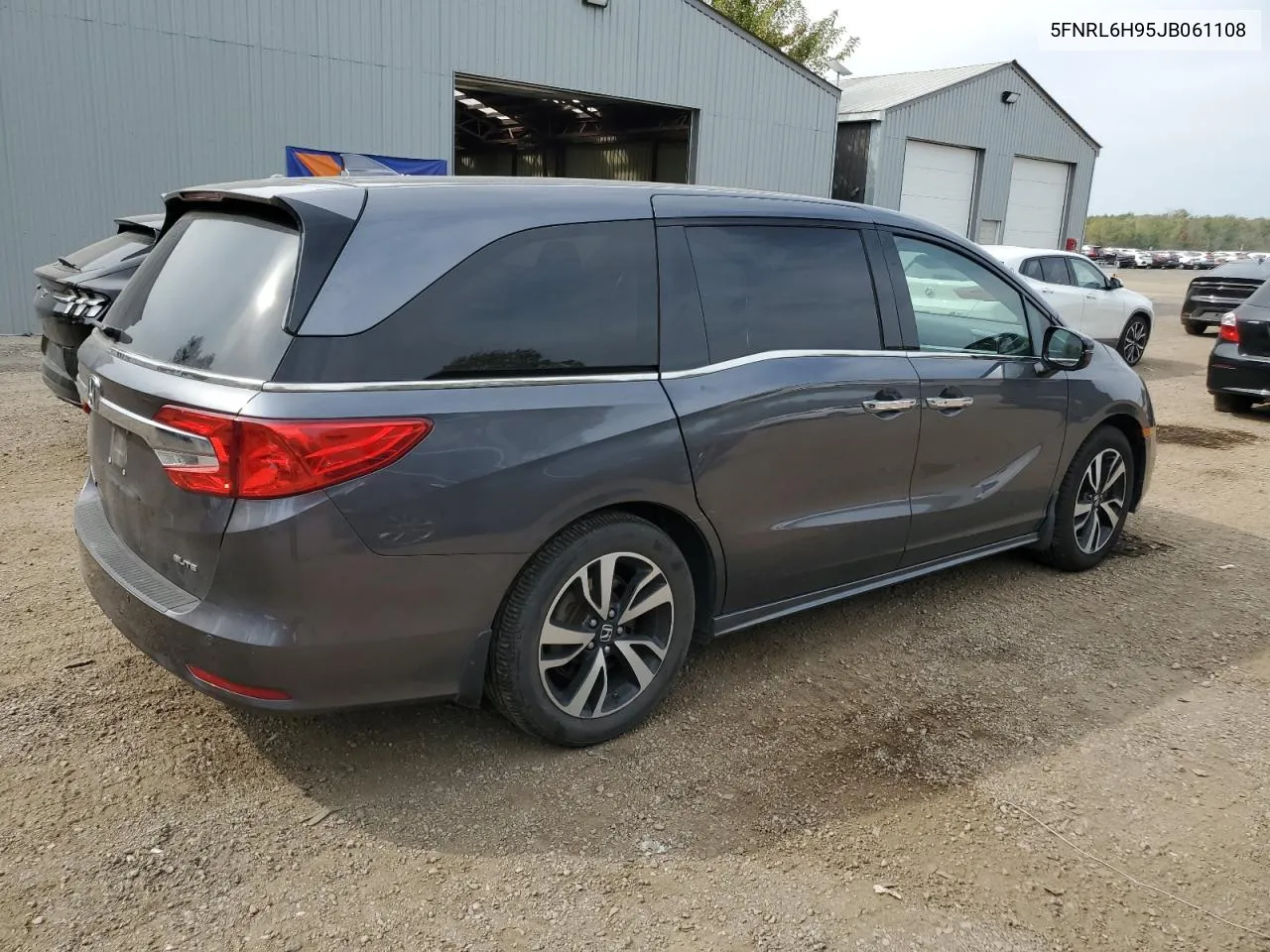 2018 Honda Odyssey Elite VIN: 5FNRL6H95JB061108 Lot: 72413494