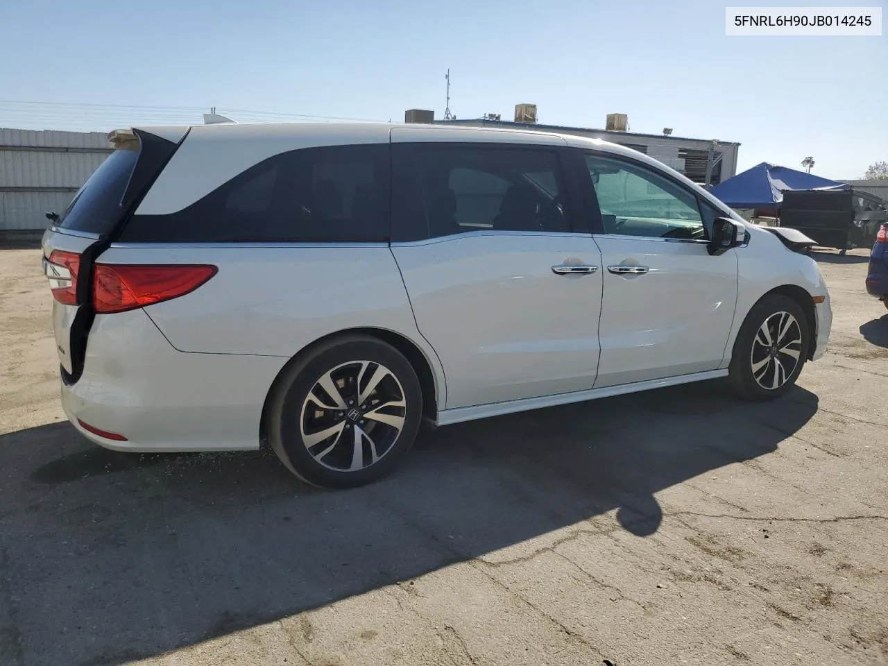 2018 Honda Odyssey Elite VIN: 5FNRL6H90JB014245 Lot: 72468304