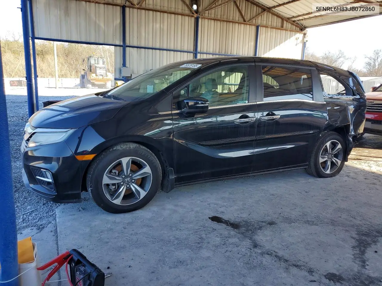 5FNRL6H83JB072860 2018 Honda Odyssey Touring