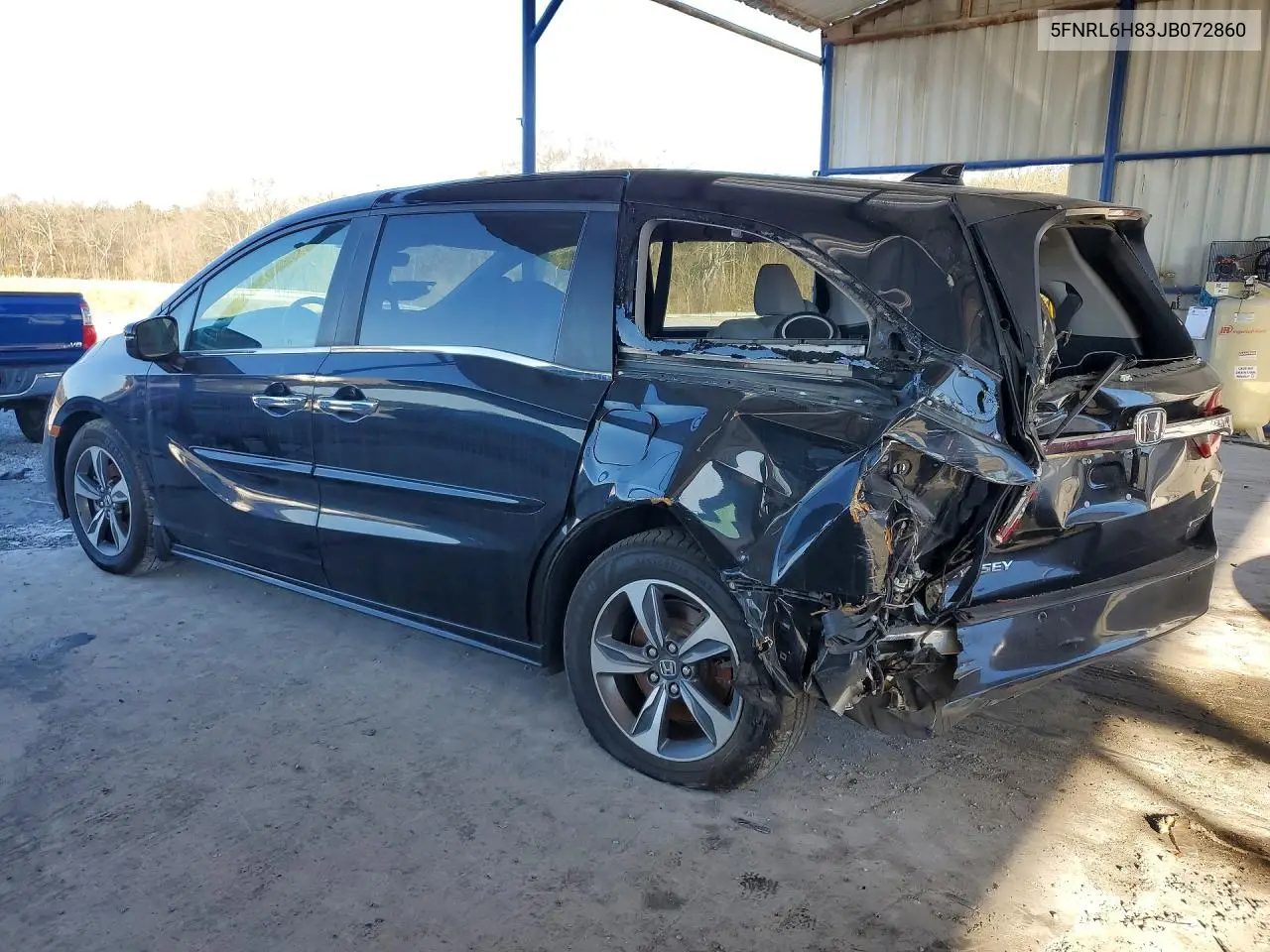 5FNRL6H83JB072860 2018 Honda Odyssey Touring