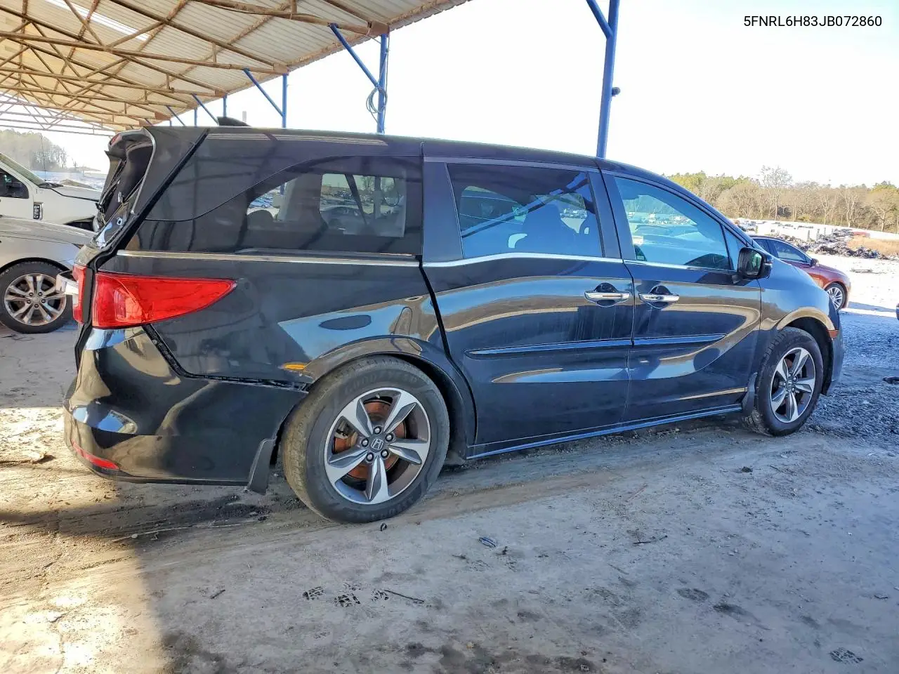 5FNRL6H83JB072860 2018 Honda Odyssey Touring