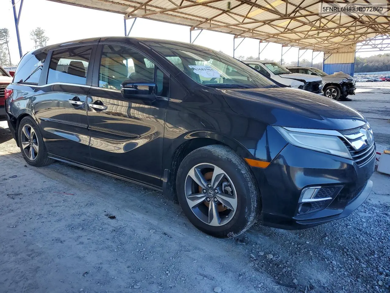 5FNRL6H83JB072860 2018 Honda Odyssey Touring