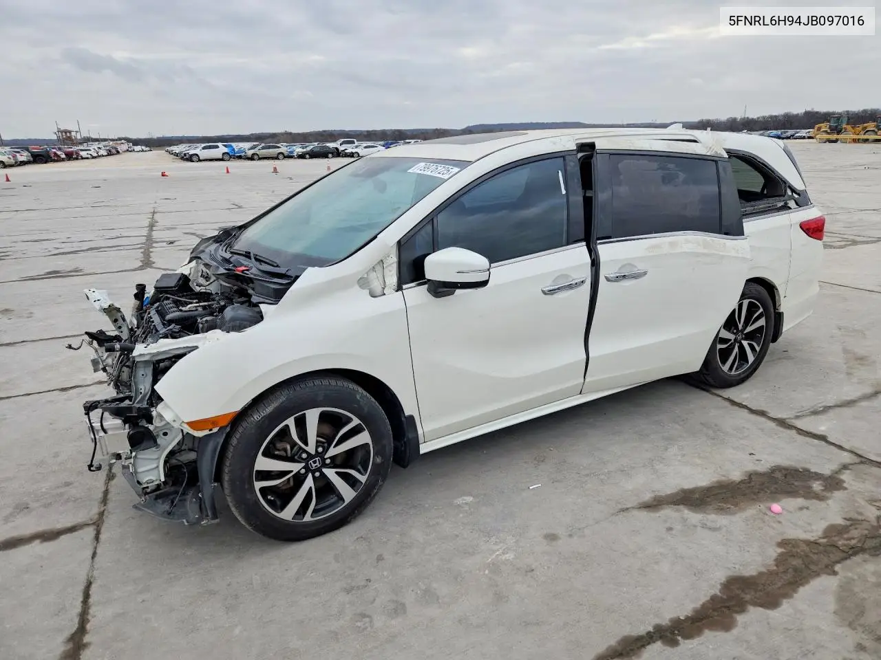 5FNRL6H94JB097016 2018 Honda Odyssey Elite