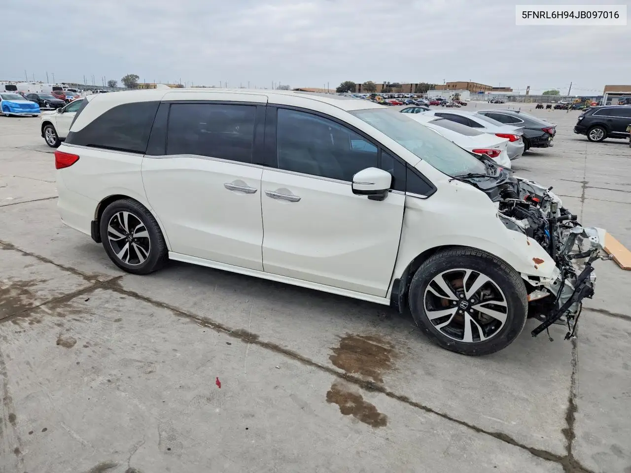 5FNRL6H94JB097016 2018 Honda Odyssey Elite
