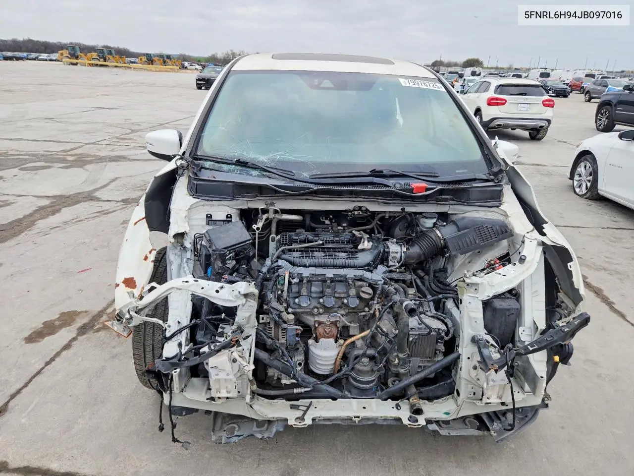 5FNRL6H94JB097016 2018 Honda Odyssey Elite
