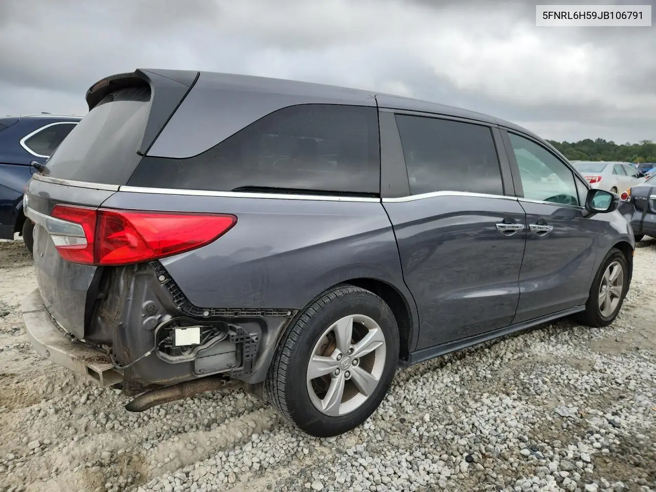 5FNRL6H59JB106791 2018 Honda Odyssey Ex
