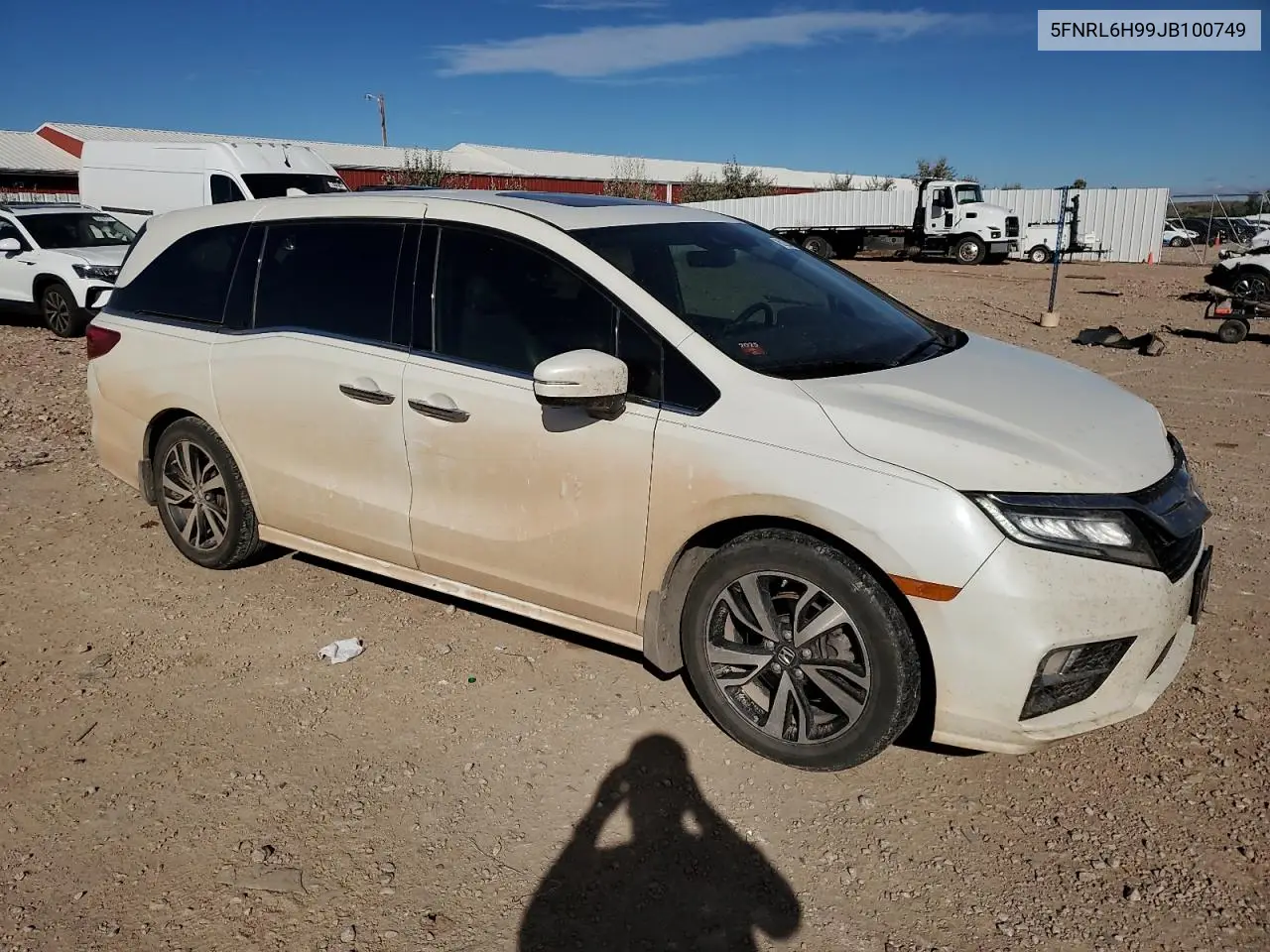 5FNRL6H99JB100749 2018 Honda Odyssey Elite