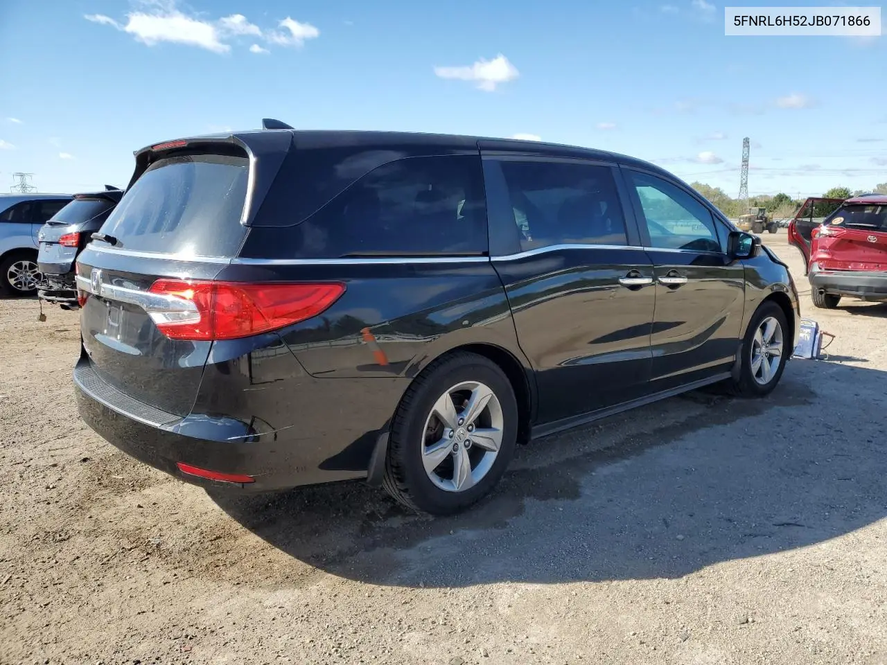 5FNRL6H52JB071866 2018 Honda Odyssey Ex