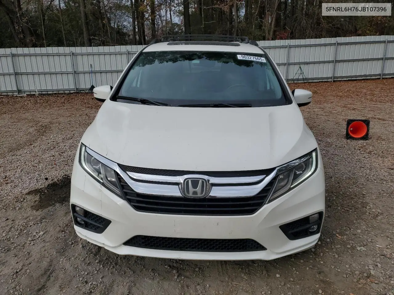 5FNRL6H76JB107396 2018 Honda Odyssey Exl