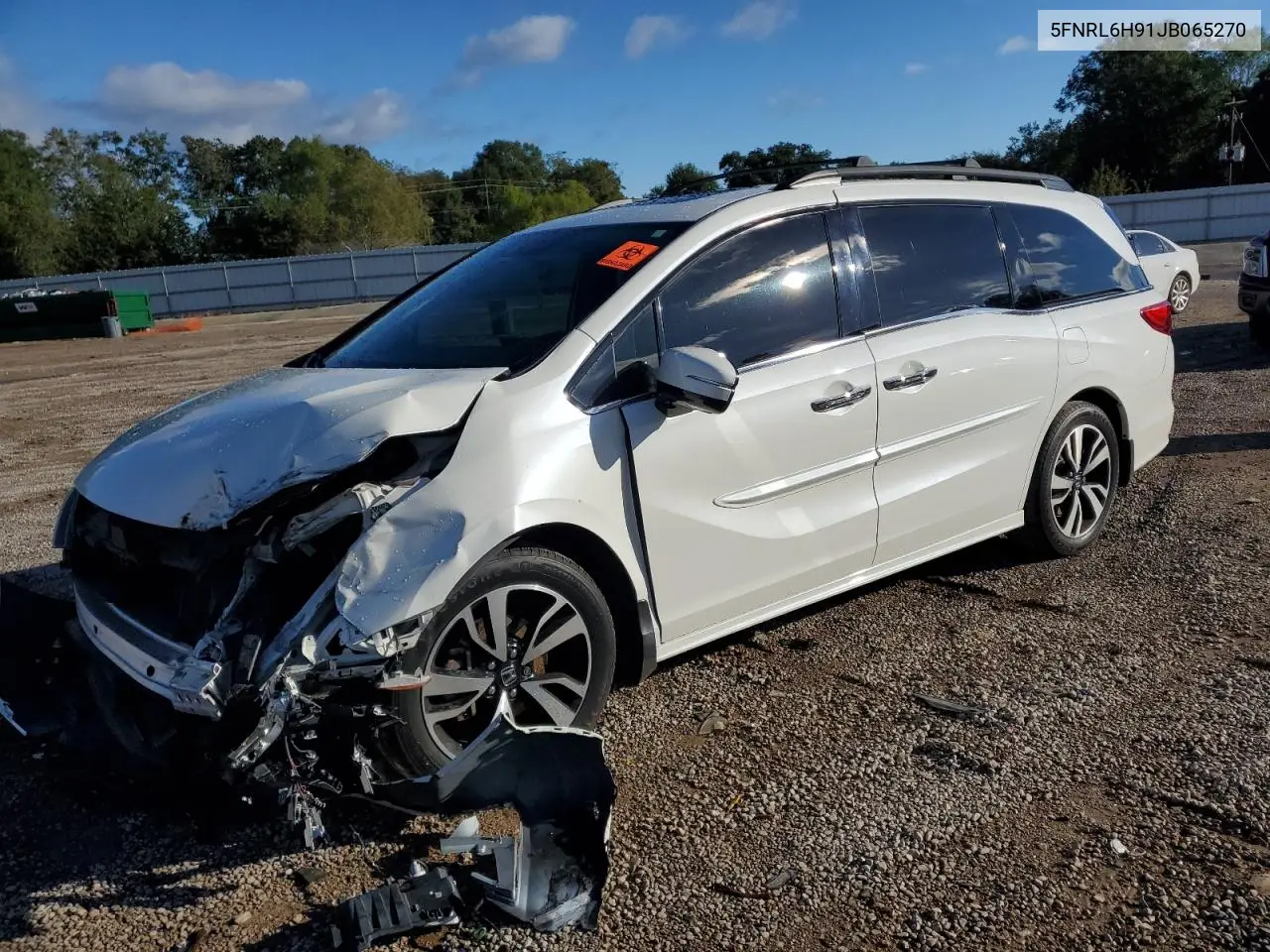 5FNRL6H91JB065270 2018 Honda Odyssey Elite
