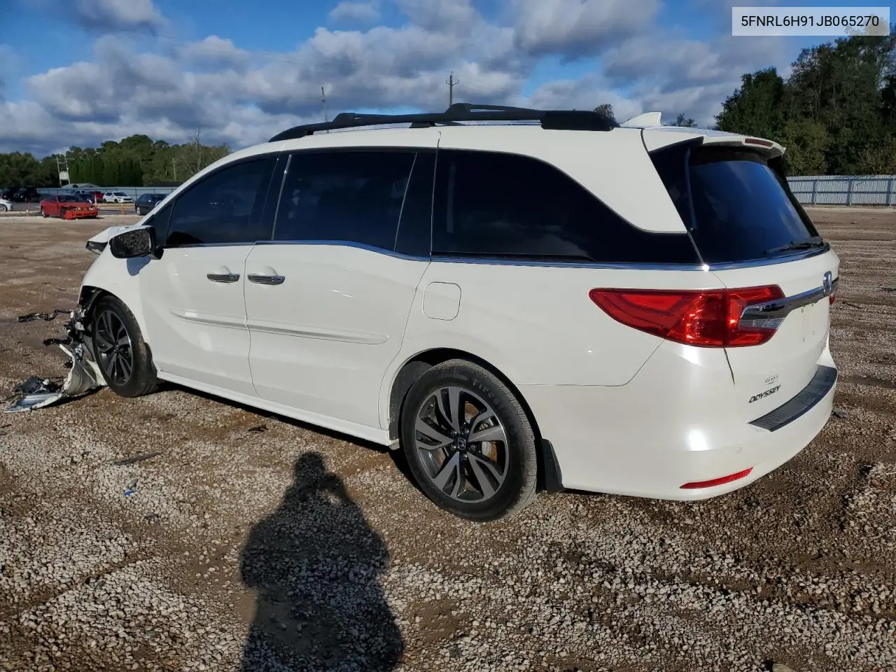 5FNRL6H91JB065270 2018 Honda Odyssey Elite