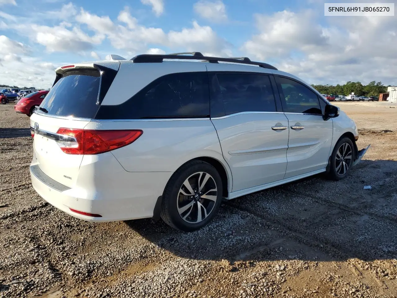 5FNRL6H91JB065270 2018 Honda Odyssey Elite