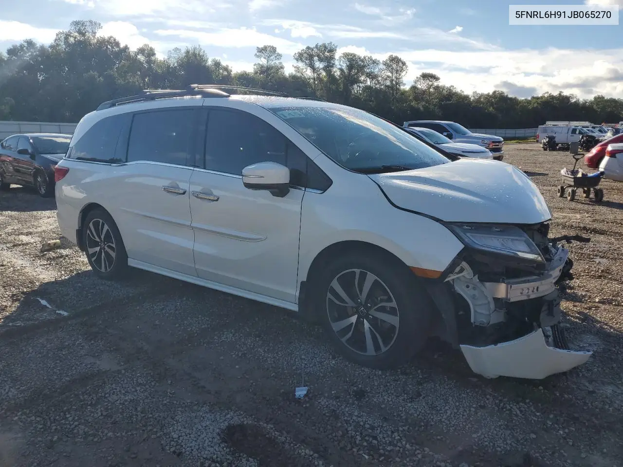 5FNRL6H91JB065270 2018 Honda Odyssey Elite