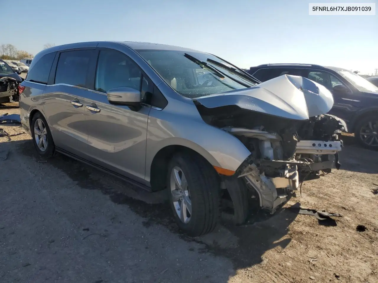 5FNRL6H7XJB091039 2018 Honda Odyssey Exl