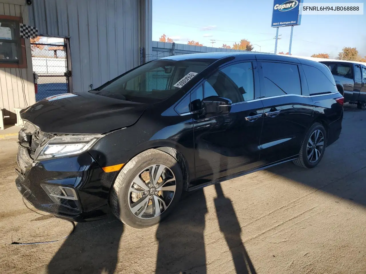 5FNRL6H94JB068888 2018 Honda Odyssey Elite