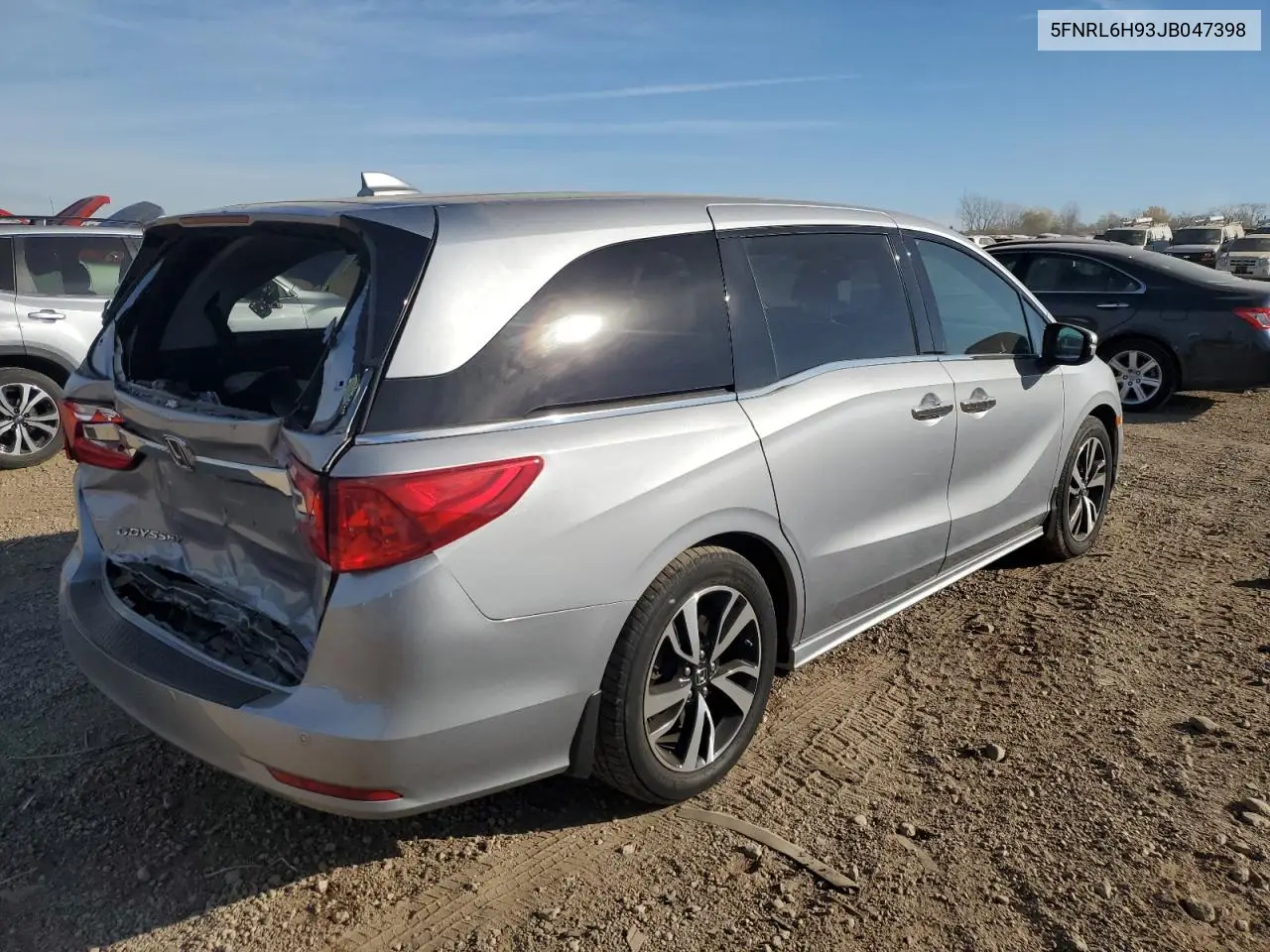 5FNRL6H93JB047398 2018 Honda Odyssey Elite