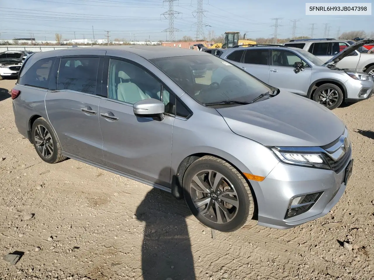 5FNRL6H93JB047398 2018 Honda Odyssey Elite