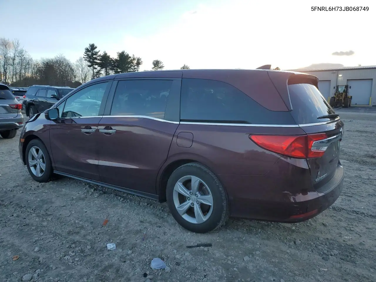 5FNRL6H73JB068749 2018 Honda Odyssey Exl