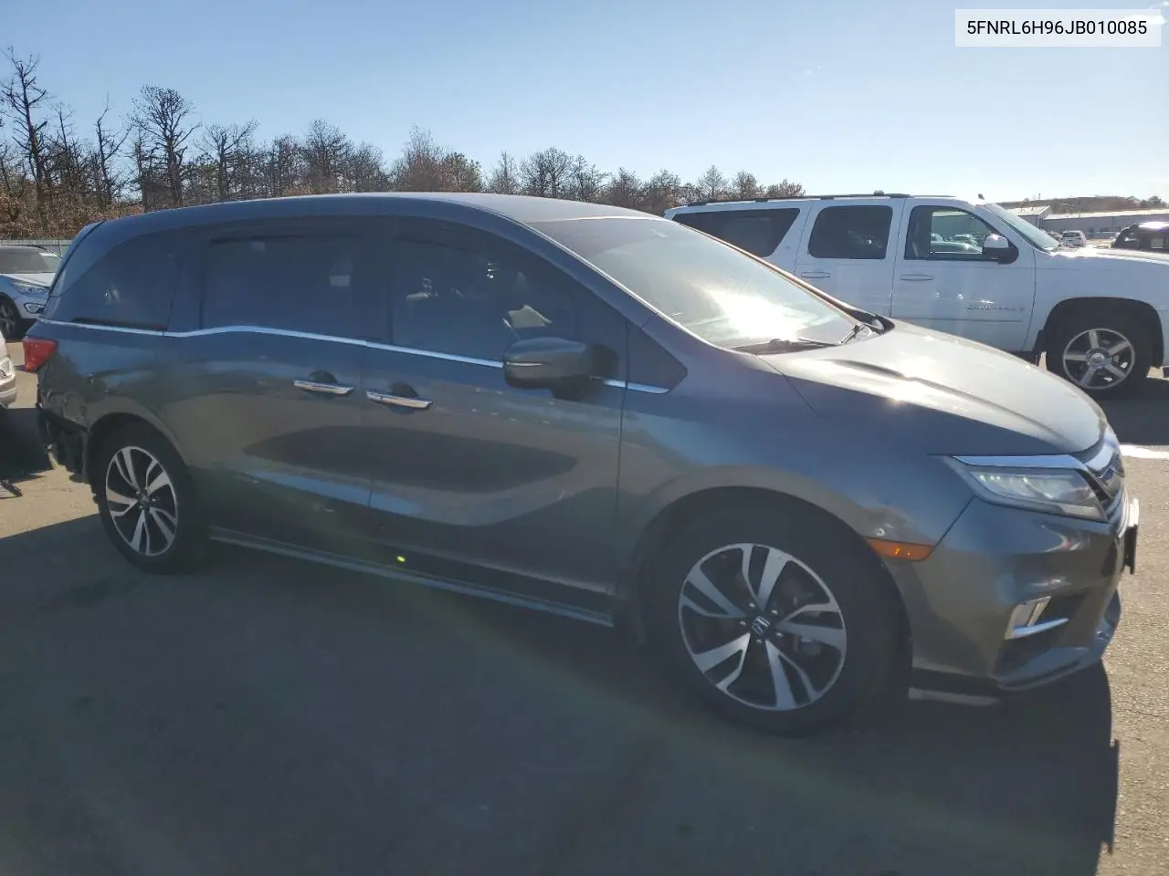 5FNRL6H96JB010085 2018 Honda Odyssey Elite
