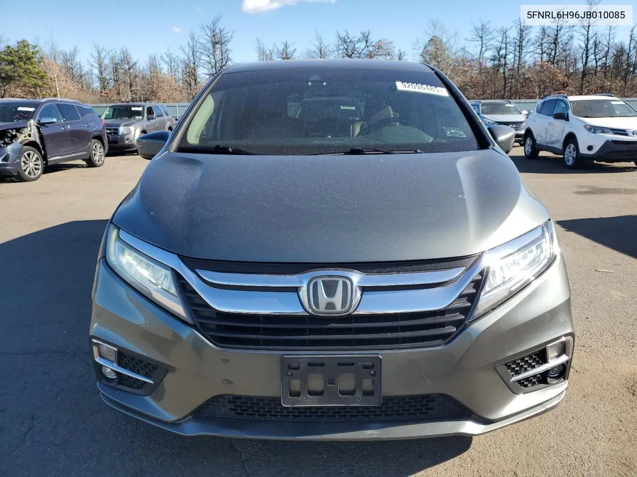 5FNRL6H96JB010085 2018 Honda Odyssey Elite