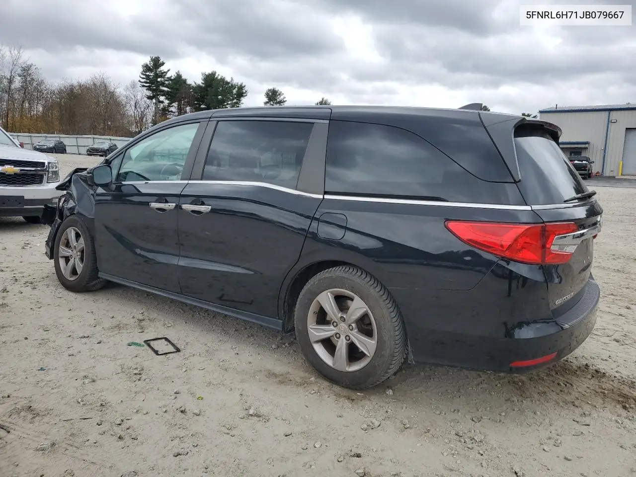 5FNRL6H71JB079667 2018 Honda Odyssey Exl