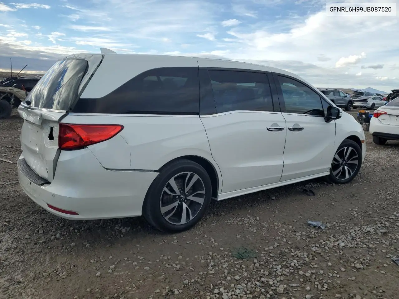 5FNRL6H99JB087520 2018 Honda Odyssey Elite