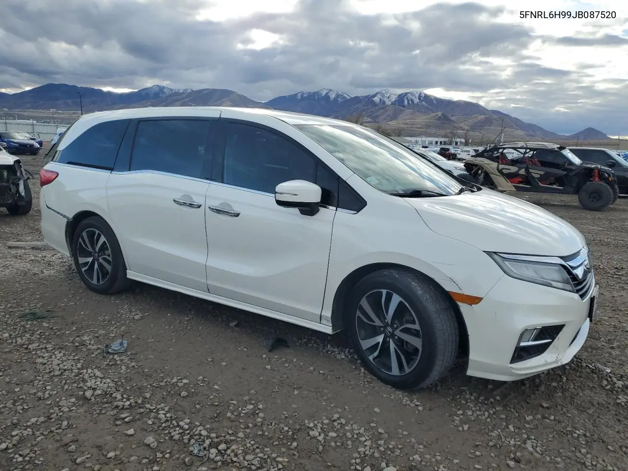 5FNRL6H99JB087520 2018 Honda Odyssey Elite